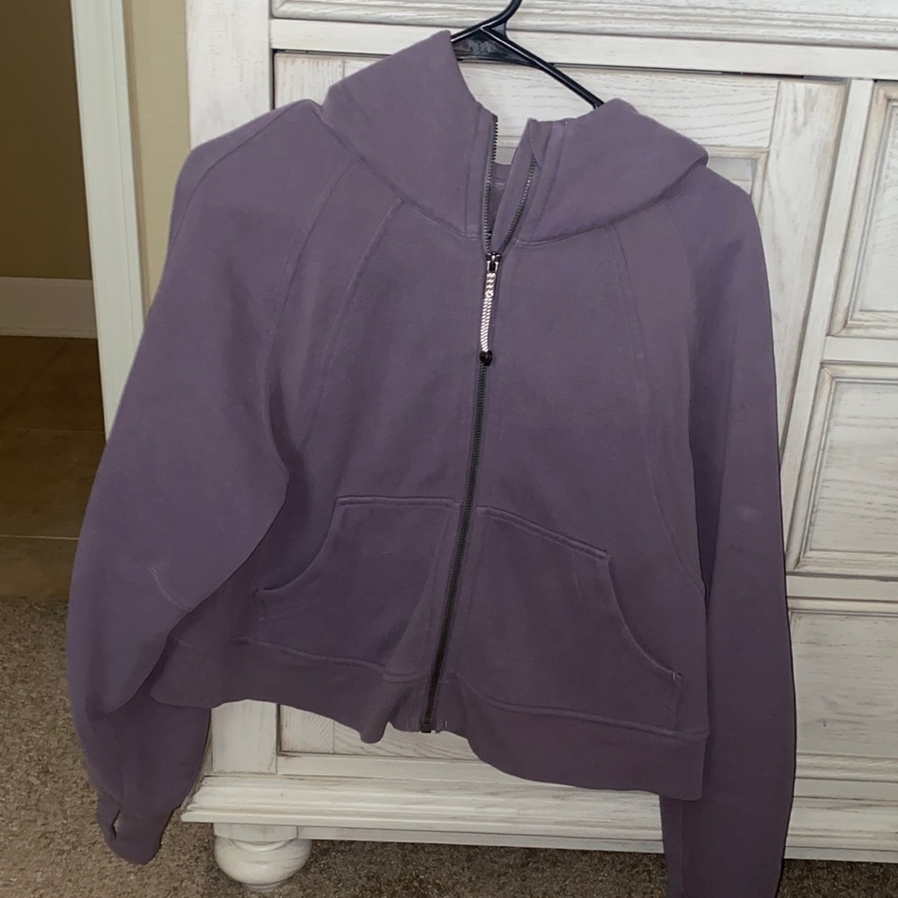 lululemon athletica Purple Zip-Up Hoodie